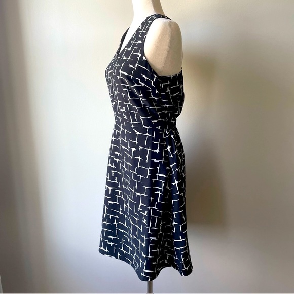 41 Hawthorn | Eldora A-Line Dress | Black & White | Small - Picture 2 of 5
